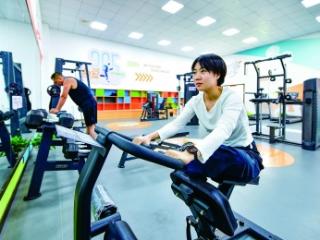 社区居民有了“家门口”的健身房