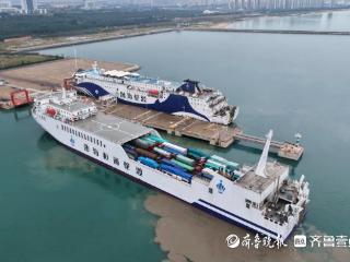 “蓬莱-旅顺”货运滚装运输航线全面复航