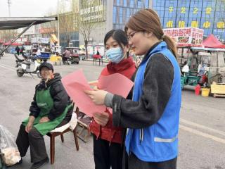 安居街道唐蒋阮社区开展“珍爱粮食，杜绝浪费”宣传活动