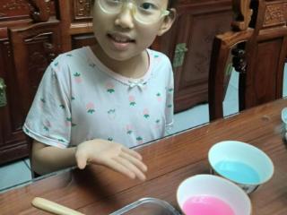 莱山区实验小学开展家庭科学实验活动