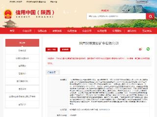 陕西煤业子公司因多项安全生产违法行为被警告并罚款29.4万元