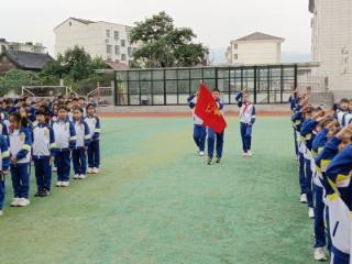 淄博市博山区中心路小学举行“强国复兴有我 争当新时代好少年”少先队主题活动