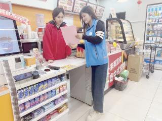 谢营科技大厦网格室深入开展"十大文明行动"主题宣传活动