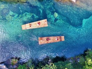 石台牯牛降景区闭园升级改造创5A 1.9公里高空漂流预计11月底迎客