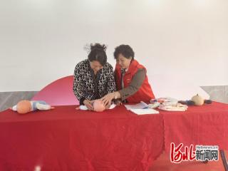 青龙满族自治县木头凳镇开展巾帼家政技能培训活动