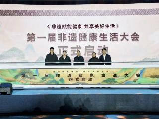 第一届非遗健康生活大会在东阿中医药文化旅游区盛大启幕