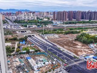 石家庄仓丰路（中华大街至胜利大街）项目建成试通车