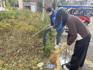 吴泰闸社区开展“社区是我家”环境卫生大整治活动