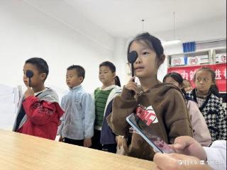 给“小眼镜”按下“暂停键”！广平镇焦集小学开展小学生视力检测