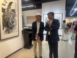 荣宝斋画院举行典礼 吴根林受聘为访问学者并参展
