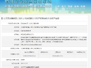 因“生产销售抽检不合格产品”，ST长方子公司领罚