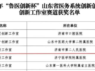 济南市眼科医院在2025年“鲁医创新杯”竞赛中获评多个奖项