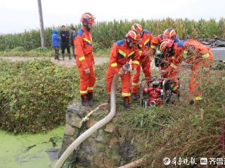 火焰蓝护航丰收路，山东消防全力助农抢收秋粮