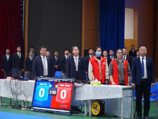 2025年“中国体育彩票杯”山东省空手道冠军赛在泰安开幕