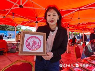 “非遗+反走私”，烟台非遗代表性传承人展示反走私主题文创作品
