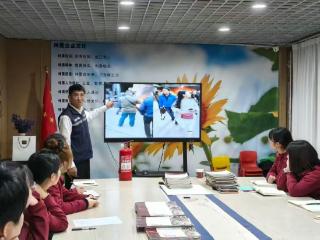 泰山区徐家楼街道新华社区联动神墨教育开展消防培训 守护校园安全“第一线”