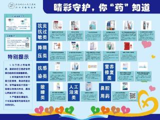 济南市眼科医院的“睛彩守护”：科普展板教你眼药正确用法