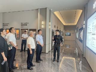 中建七局六公司赴中海项目参观学习