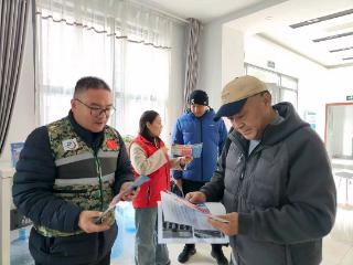 财源街道财西社区开展老年人权益保护普法宣传活动