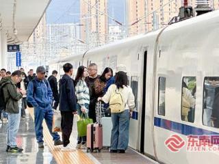 运输能力持续增强 龙岩铁路前三季度发送旅客近700万人次