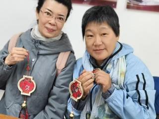 丽湾社区垃圾分类“木布清风·再生风铃”手工制作活动