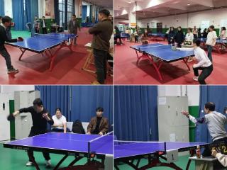 河南开放大学2025年度教职工乒乓球赛圆满收官