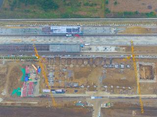 新建阜淮铁路蒙城站建设迎来“新进展”