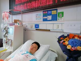 安徽一大学生献血捐“髓”映初心