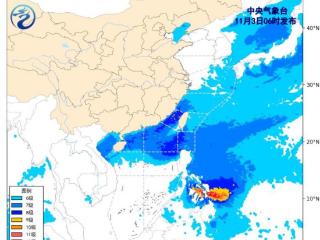 云贵湘等地有较强降雨 我国东部和南部海区大风