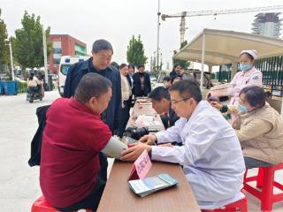 阳信县中医医院开展秋冬季传染病防治宣讲暨义诊活动