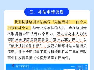 崂山区人社政策“周周讲”第二十二期——就业技能培训政策解读