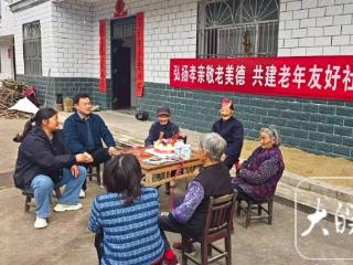 四中全会精神在江淮|金寨县汤店村奋力推进和美乡村精品示范村建设