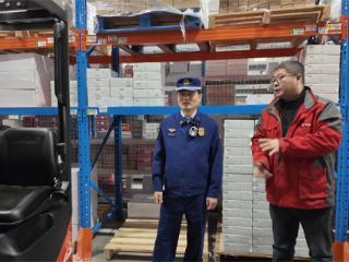 三河：“双十一”物流忙 消防筑牢“防火墙”