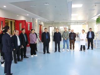 藤县政协调研组莅临曹县中医医院调研中医药事业发展工作