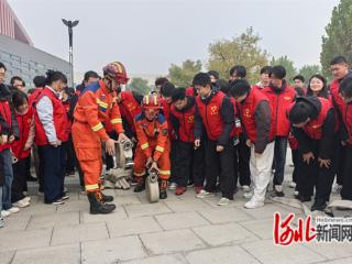 石家庄市藁城区举行消防宣传月启动仪式