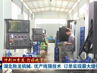冲刺四季度 打好收官战丨湖北胜龙机械：优产线强技术 订单实现最大增长