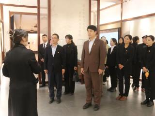 淄博师专附属学校赴蒲松龄纪念馆开展廉政教育