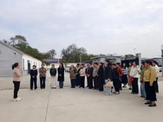 无棣县妇联到流坡坞镇交流巾帼共富项目建设工作