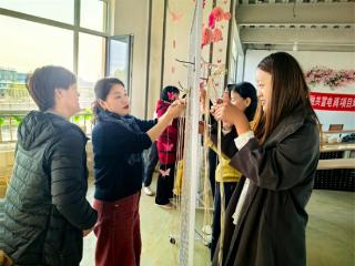 阳信县流坡坞镇乐融共富手工项目培训持续开班