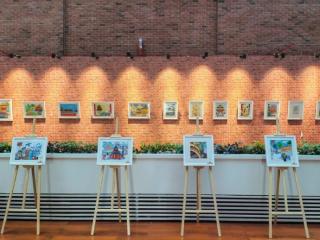 “最萌中轴线”儿童艺术画展11月天津开展，共赴童真文化之约 扫码阅读手机版