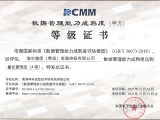 数据管理再进阶！盈康一生以DCMM四级认证领跑大健康行业