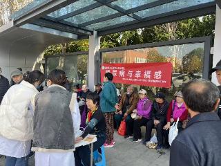 斥山街道卫生院开展2025年“联合国糖尿病日”宣传活动