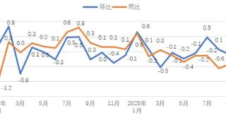 10月份贵州消费领域价格总体平稳(图1)