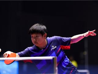 聚焦第十五届全国运动会｜孙颖莎顺利晋级乒乓球女单半决赛