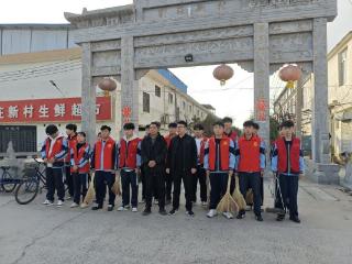 智“造”洁净，情暖社区丨菏泽工程技师学院智能制造工程系开展社区清扫公益行动
