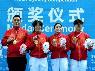 一夜双金 闪耀香江！河南自行车队两项全国纪录见证“王者之师”