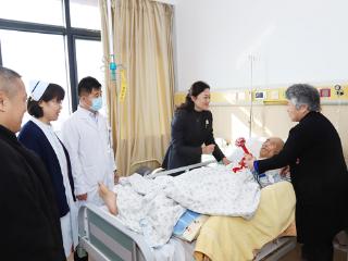 临沂市妇幼保健院附院党总支开展尊老敬老活动