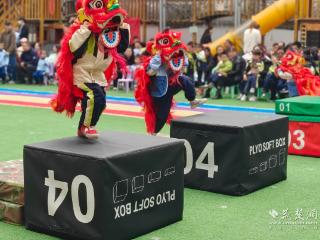 共度温馨时光！小精灵幼儿园举行非遗趣味亲子运动会