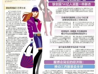 中国服装大会将首次在江西举行