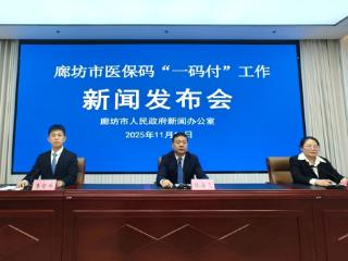 廊坊全市三级定点医疗机构、二级公立定点医疗机构已全部完成医保码“一码付”建设